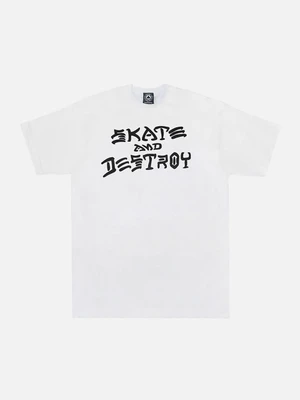 스케이트 앤 디스트로이 반팔티 WHITE